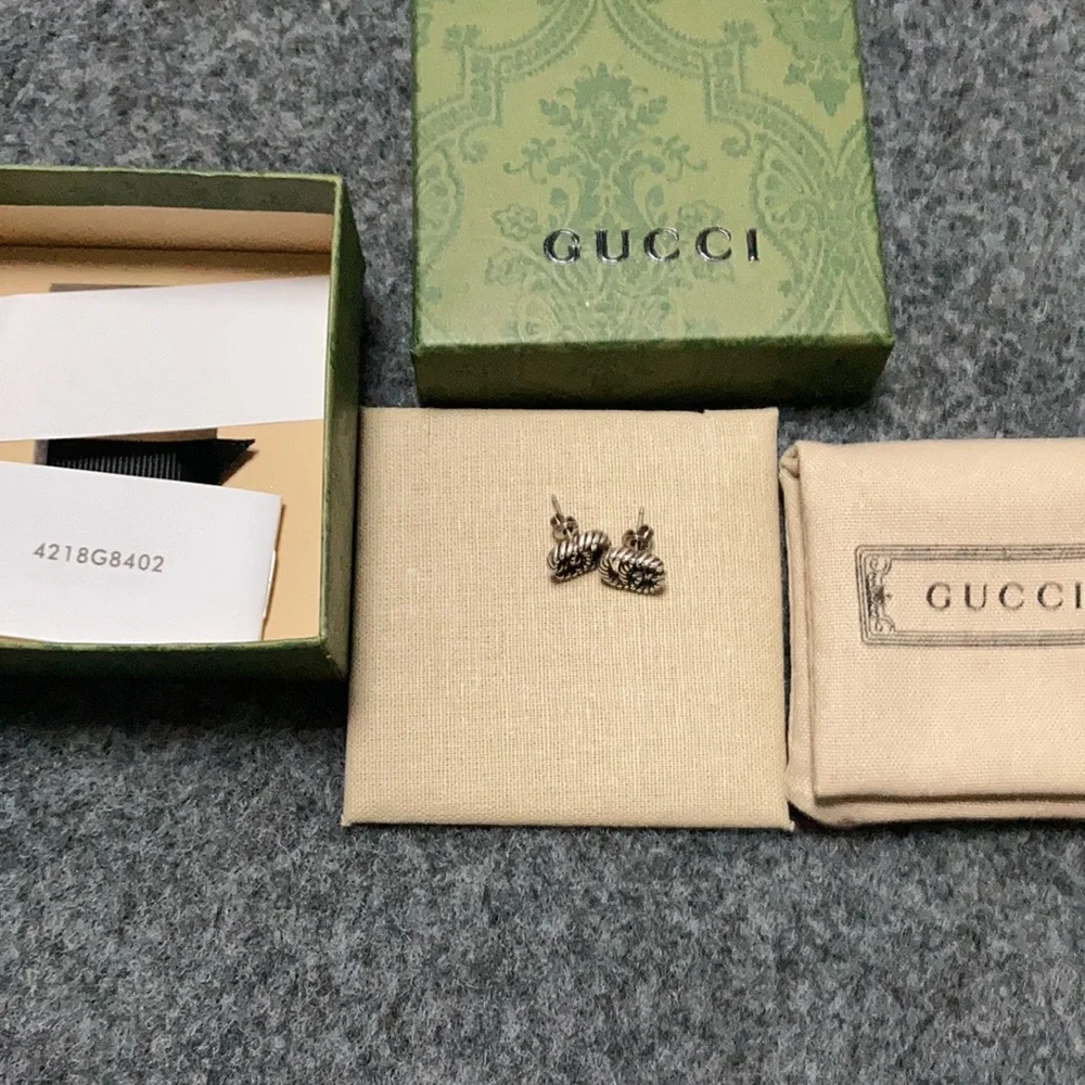 Women’s Gucci Brand New 925 sterling silver Earrings - Picture 5 of 5